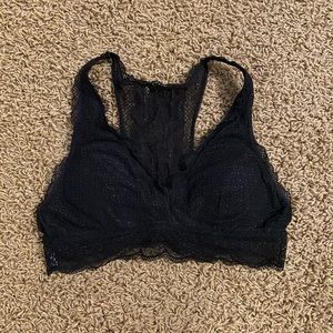 Aerie Black Lace Bralette S